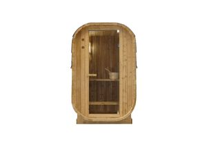 9002827067571 - LINDHOLM AußenSauna für 1-2 P 1282x120x194 cm (Bausatz)