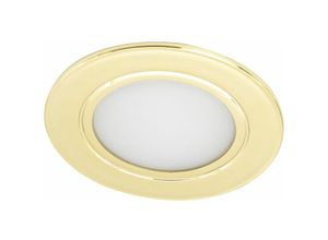 9002843422729 - Siro - led Einbauleuchte SL-Mono Spot 4000 k neutralweiß vermessingt glänzend