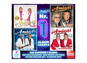 9002986143055 - Amigos - Die Nummer 1 Alben 4CD - Amigos (CD)