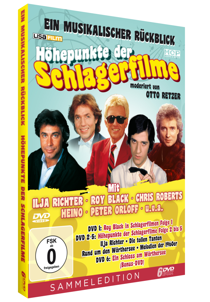 9002986196150 - Höhepunkte der Schlagerfilme Ein musikalischer Rückblick moderiert von Otto Retzer - Various (DVD)