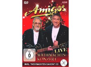 9002986632931 - Weihnachtskonzert Live inkl Weihnachts CD - Amigos (CD mit DVD)