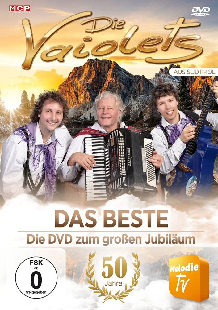 9002986634874 - Die Vaiolets - Das Beste - Die DVD zum großen Jubiläum - 50 Jahre DVD - Die Vaiolets (DVD)