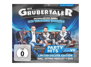 9002986720379 - DIE GRUBERTALER - Die größten Partyhits VII-Deluxe - Die Grubertaler (CD mit DVD)