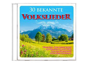 9002986890584 - 30 bekannte Volkslieder (2 CDs) - Various (CD)