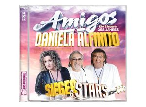 9002986902713 - Sieger & Stars - Amigos & Daniela Alfinito (CD)