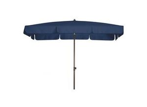 9003034821512 - WATERPROOF III Sonnenschirm wasserdicht & höhenverstellbar 260 x 150cm blau