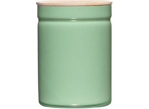 9003064025195 - Riess-kelomat - Riess Vorratsdose mit Deckel Maxi Ø13cm 225 Liter Emaille slow green