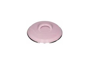 9003064060318 - Riess Classic Pastell Deckel mit Chromrand Ø12 cm Emaille Rosa