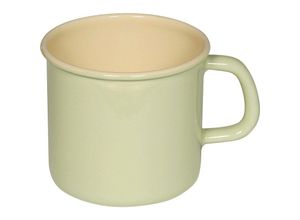 9003064060639 - Riess Topf (Becher) mit Bördel Ø11cm 075 Liter Emaille Classic Pastell nilgrün