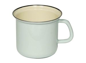 9003064060684 - Riess-kelomat - Riess Topf mit Chromrand Ø14cm 15 Liter Emaille Classic Pastell türkis