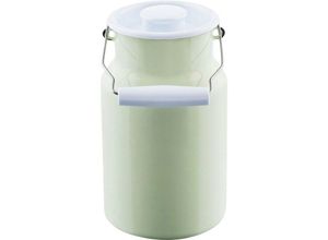 9003064062671 - Riess-kelomat - Riess Milchkanne mit Deckel 2 Liter Emaille Classic Pastell Nilgrün