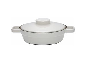 9003064115155 - Riess-kelomat - Riess Pfanne Aromapot mit Deckel Ø24cm Backform Emaille light grey