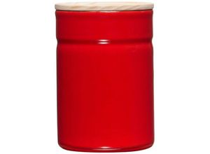 9003064135641 - Riess-kelomat - Riess Vorratsdose mit Deckel Ø8cm 525ml Emaille Rot