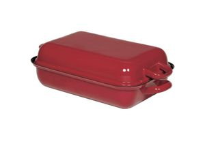 9003064190183 - Riess-kelomat - riess Bräter 32x22x115cm rot Emaille