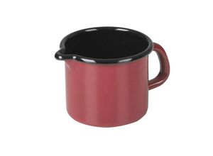 9003064200493 - Riess-kelomat - riess Milchtopf 05 Liter Ø9cm rot Emaille