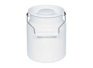 9003064331050 - Riess-kelomat - Riess Milch Tragekanne mit Deckel 3 Liter h 20cm Emaille Classic Weiss