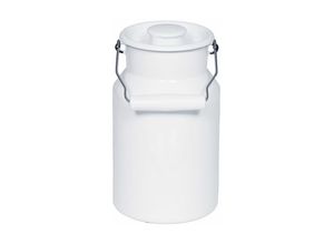 9003064331302 - Riess-kelomat - Riess Milchkanne mit Deckel 15 Liter Emaille Classic weiss