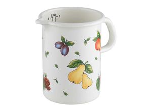 9003064680233 - Riess-kelomat - Riess Küchenmaß Ø10cm 1 Liter Emaille Country Fruit Garden