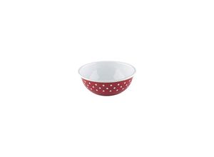 9003064770514 - Riess-kelomat - Riess Country Pünktchen Rot Küchenschüssel 18cm H51cm