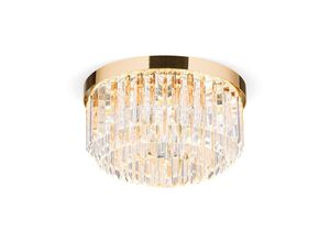 9003090268542 - ORION LED-Deckenleuchte Prism gold Ø 35 cm