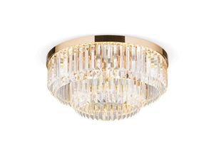 9003090268566 - ORION LED-Deckenleuchte Prism gold Ø 55 cm