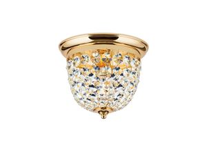 9003090275045 - ORION Deckenleuchte Plafond gold transparent Ø 26 cm