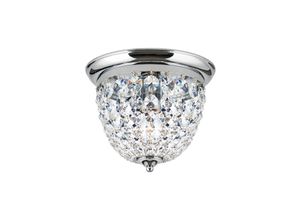 9003090275052 - ORION Deckenleuchte Plafond chrom transparent Ø 26 cm