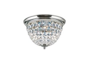 9003090275083 - ORION Deckenleuchte Plafond chrom transparent Ø 35 cm