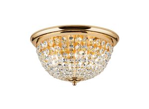 9003090275106 - ORION Deckenleuchte Plafond gold transparent Ø 47 cm