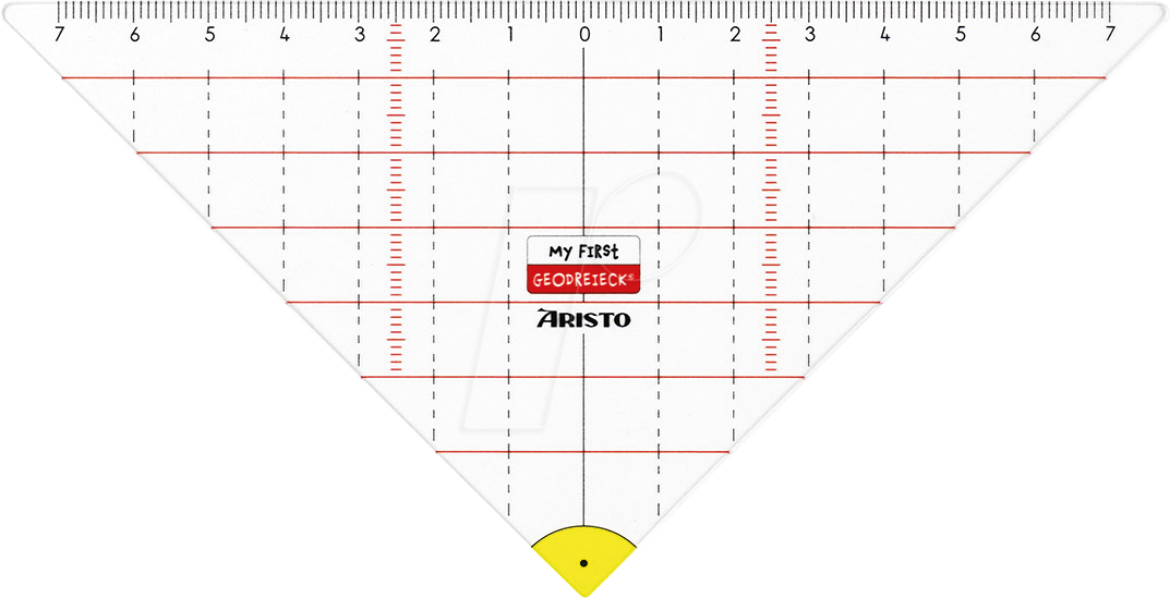 9003182015511 - AR 1551 - Geodreieck Hypotenuse-Länge 160 mm