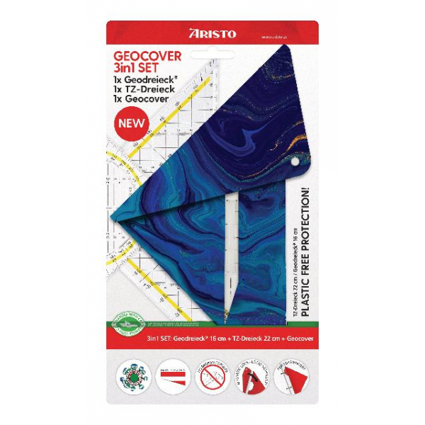 9003182181018 - Geocover 3 in 1 Geo und TZ Dreieck Deep Blue  je 1 x  AR1552 AR16502 9003182181018 Aristo