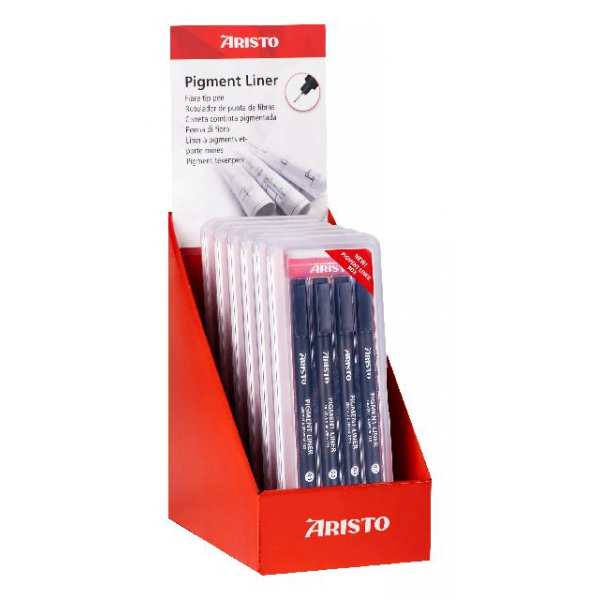 9003182236145 - Pigment Liner 4er-Set Display mit 6 x AR23554 9003182236145 Aristo