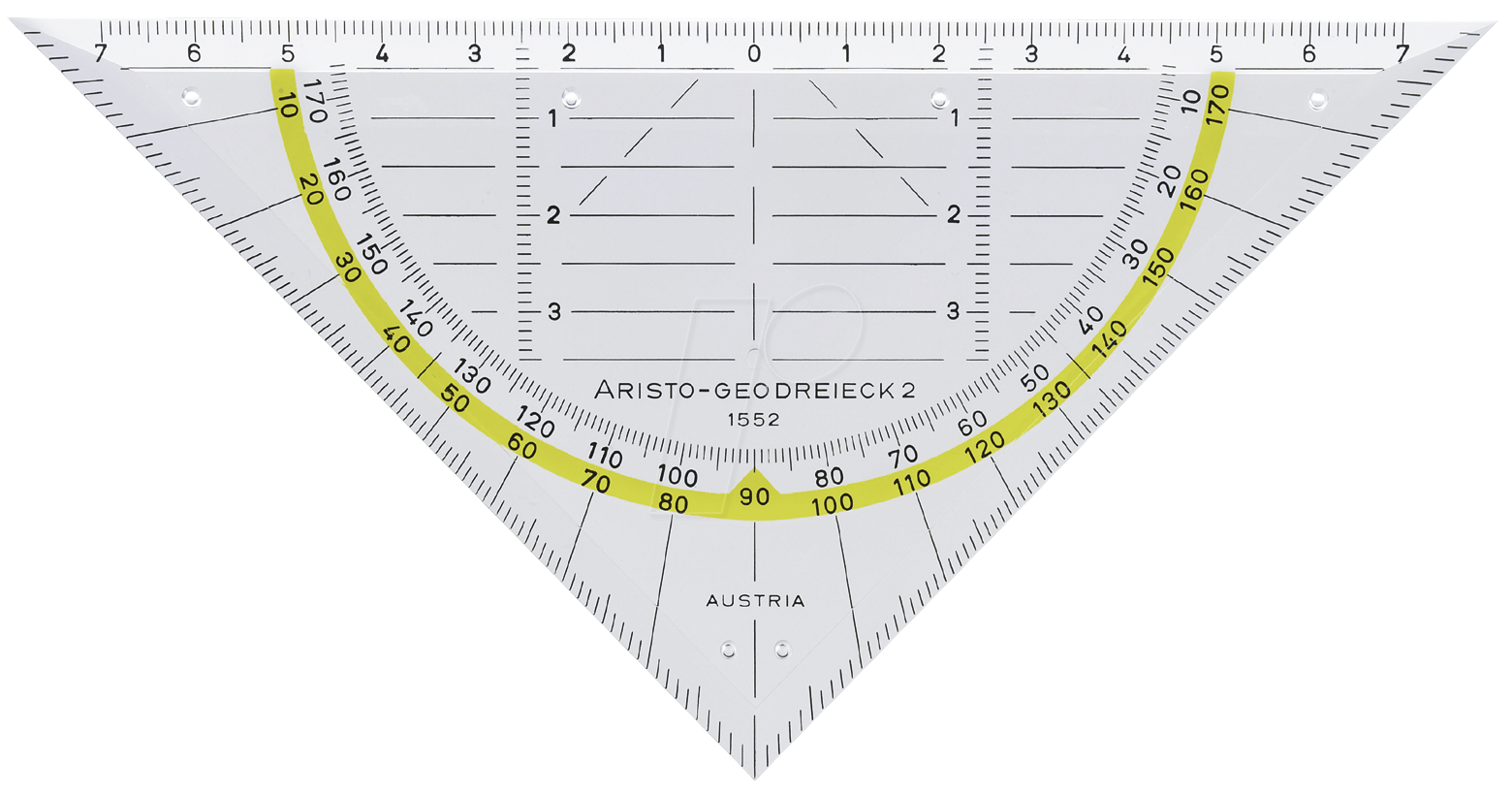 9003182901555 - AR 1552 - Geo-Dreieck Hypotenuse-Länge 160mm