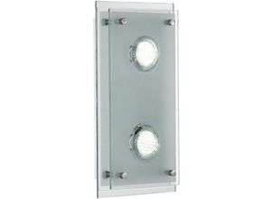 9003348102604 - - 6 Watt led Decken- und Wandleuchte Lampe Chrom Glas klar IP22 3000K 9740030-2 arena