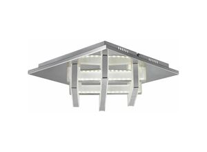 9003348109764 - Deckenleuchte Chrom Wohnzimmerlampe LED Deckenlampe Schlafzimmerleuchte Acryl 15W 1200lm neutralweiß LxH 30 x 10 cm Esto740032