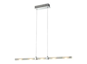 9003348113648 - - 15 Watt led Pendel Leuchte Hänge Beleuchtung Glas satiniert Chrom 780036