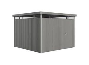 9003414880702 - Metallgerätehaus Highline H6 315 x 315 x 222 cm mit Standardtür quarzgrau metallic