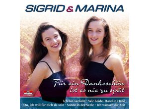 9003549522218 - Für ein Dankeschön ist es nie zu spät - Sigrid & Marina (CD)