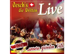 9003549757153 - Unsere grössten Hits - Live - Oeschs die Dritten (CD)