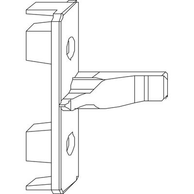 9004186460161 - Anpressverschluss Flügelteil 9V 13V für Beschlagsnut (94089) - Maco