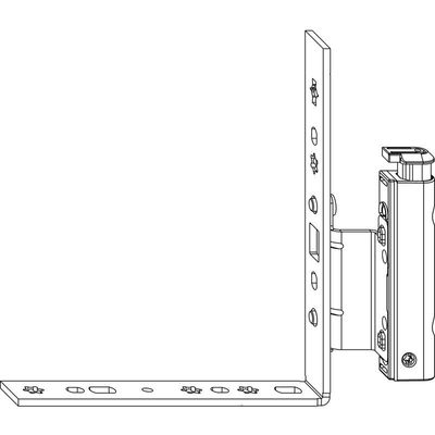 9004186746548 - Falzecklagerband DT130 für Fenstertür mit üv 12 18-13 mm rechts silber - Maco