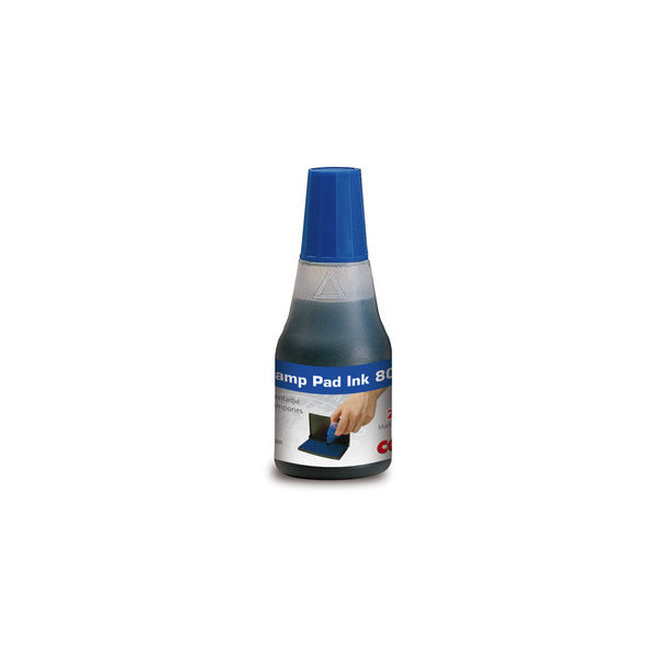 9004362070023 - Stempelfarbe 801 ohne Öl 25ml Flasche blau