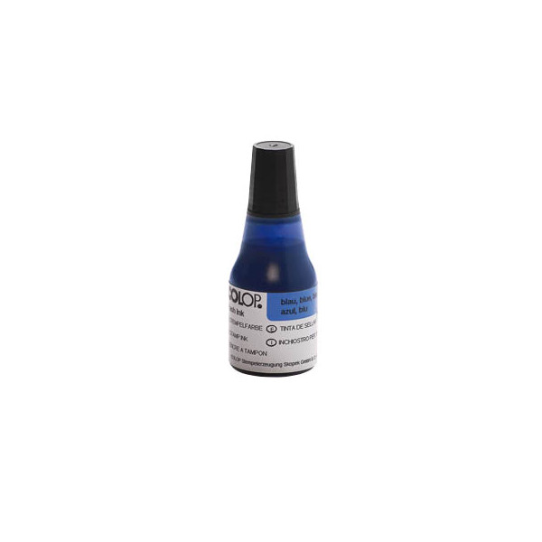 9004362493006 - Stempelfarbe CWEOSI25 mit Öl 25ml Flasche blau 25 Milliliter