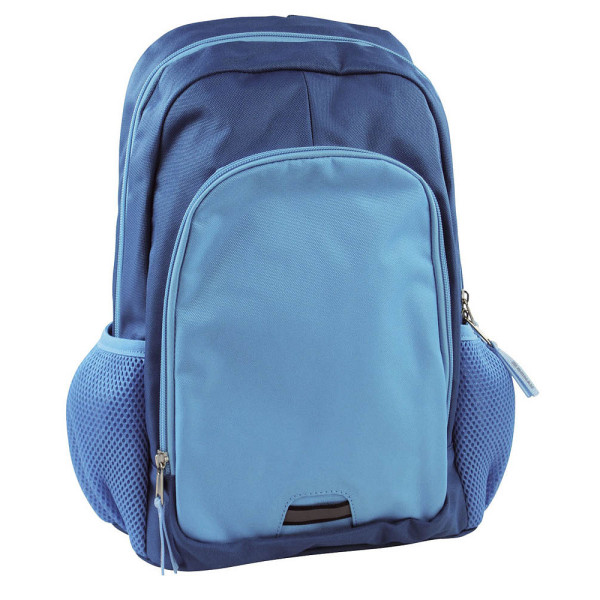 9004546425922 - Kindergartenrucksack Kunstfaser blau