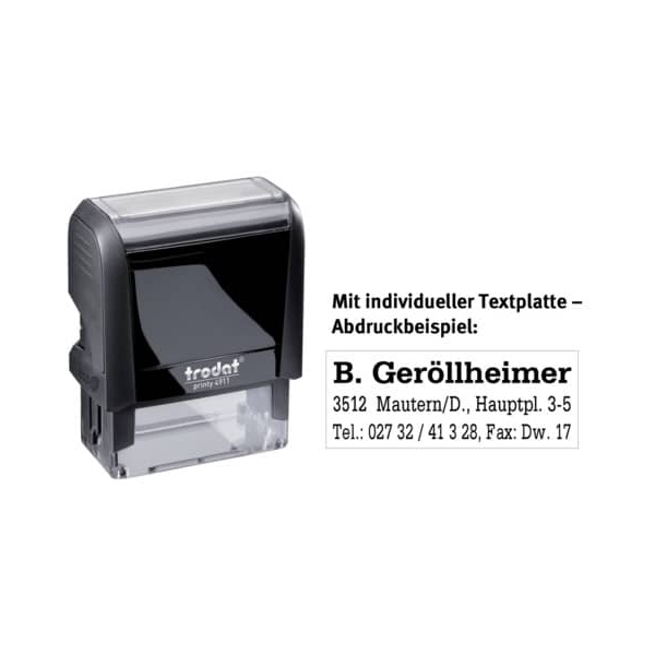 9004546463801 - Stempel Printy mit Stempelplatte 9004546463801 trodat 9004546463801 - Stempel Printy mit Stempelplatte 9004546463801 trodat