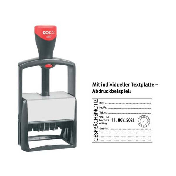 9004546464518 - Selbstfärbestempel mit Platte 9004546464518 Colop