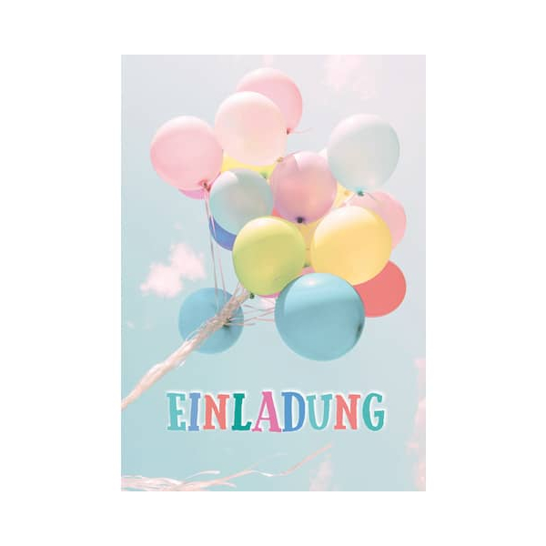 9004546567776 - Einladungskarten 41-2256 bunt 9004546567776 SKORPION