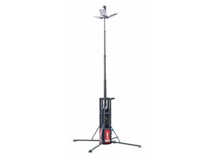 9004853539855 - Mobiler Pneumatik-Lichtmast K45-360 600Watt = 85000Lumen 230 Volt 45m ausfahrbar mit integrierter Drucklufteinheit und Radsatz und ausklapp