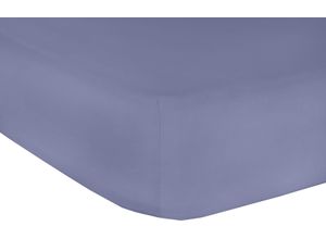 9005319026544 - Spannbettlaken MR SANDMAN Elastan Basic Laken Gr B L 90-100 cm x 200-220 cm 1 St Jersey-Elasthan 90-100 x 200-220 cm 30 cm blau (dunkelblau) äußerst formstabil