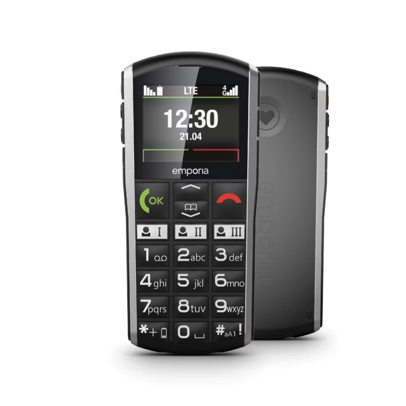 9005613165567 - emporiaSIMPLICITY V27 - 4G Feature Phone - RAM 64 MB   Interner Speicher 128 MB - 220 x 176 Pixel